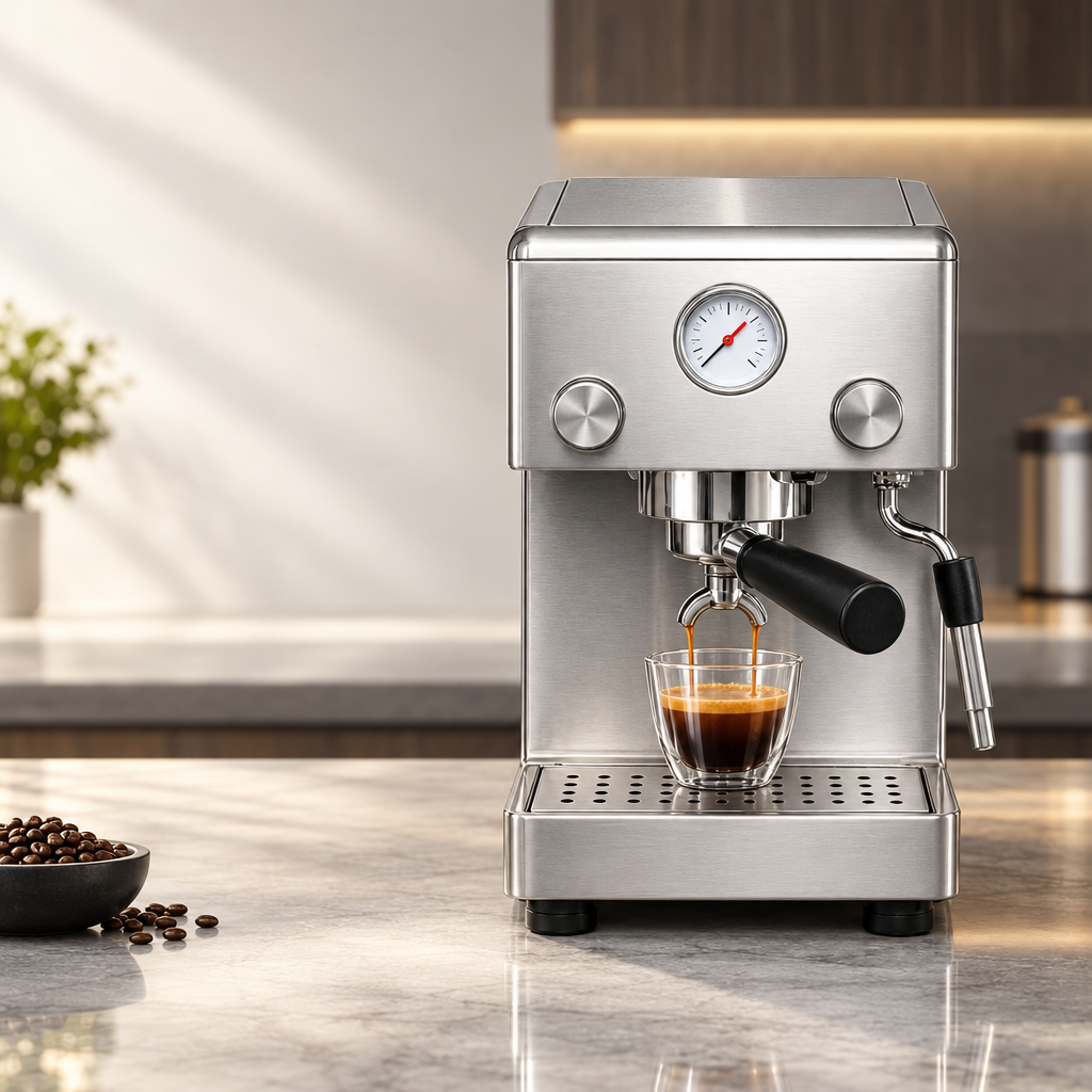 an espresso machine after /advertising