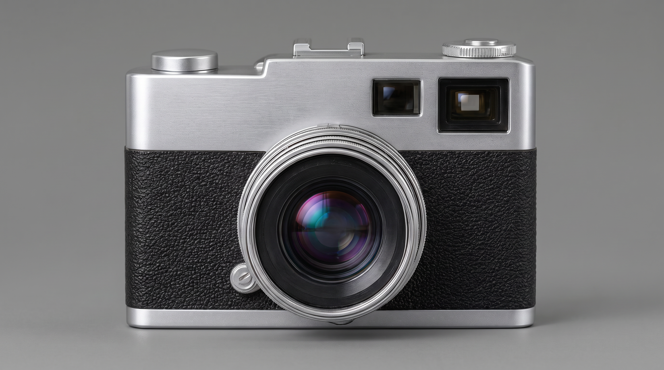 a vintage rangefinder camera after /upscale